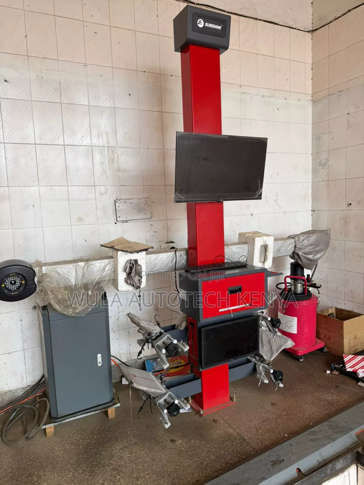 Latest Technology Sunshine High Quality Wheel Alignment and Pit Rack
