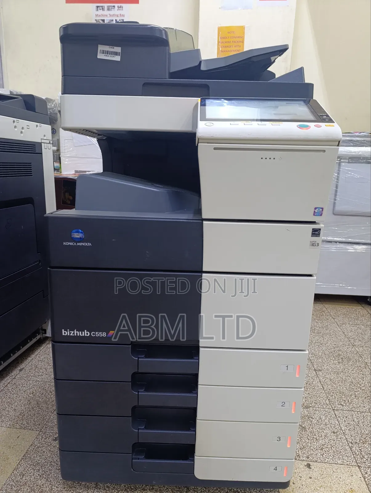 Flawless Konica Minolta C558 Colour MFP