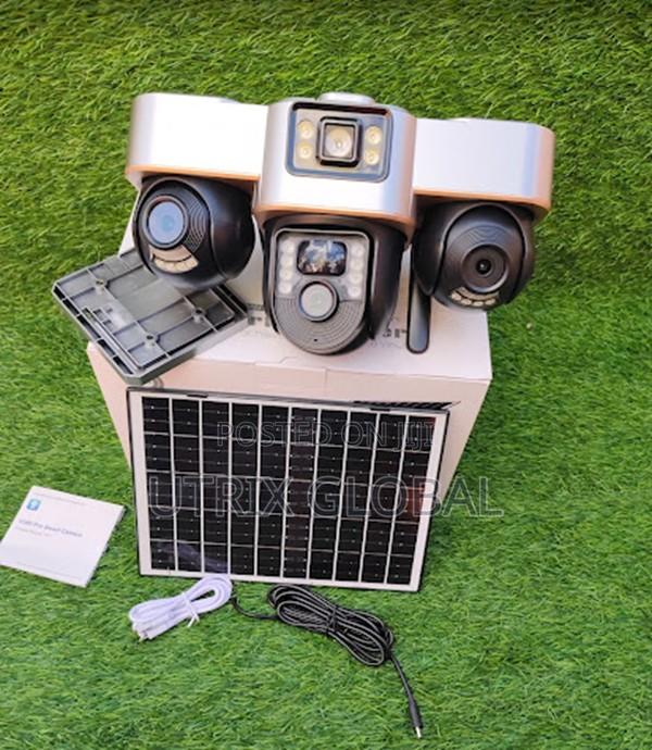 Smart 3 Camera Lens 4g Solar Cctv