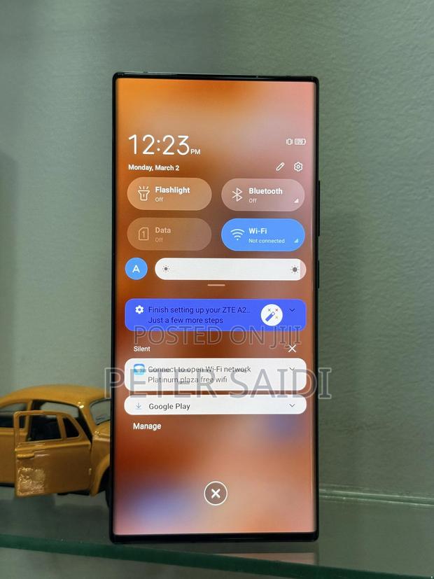 ZTE Axon 40 Ultra 128 GB Black - main view