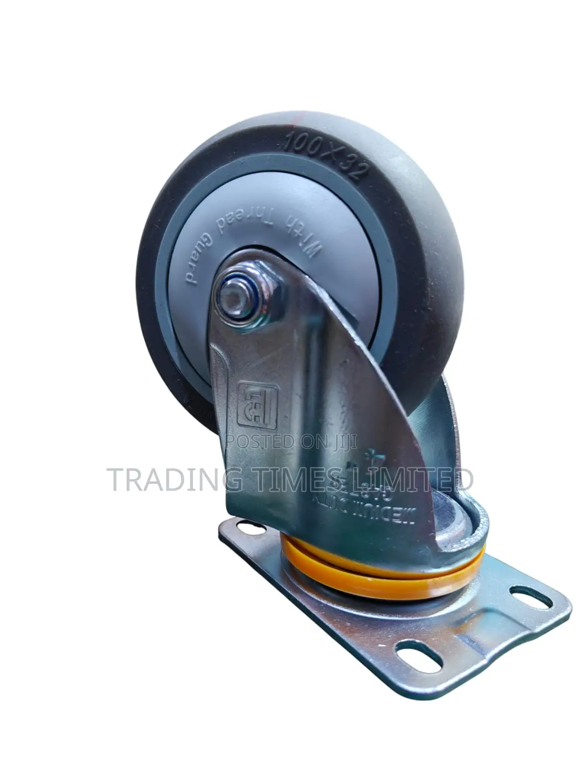 4 Inch Heavy Duty Rubber Swivel Castor Wheel