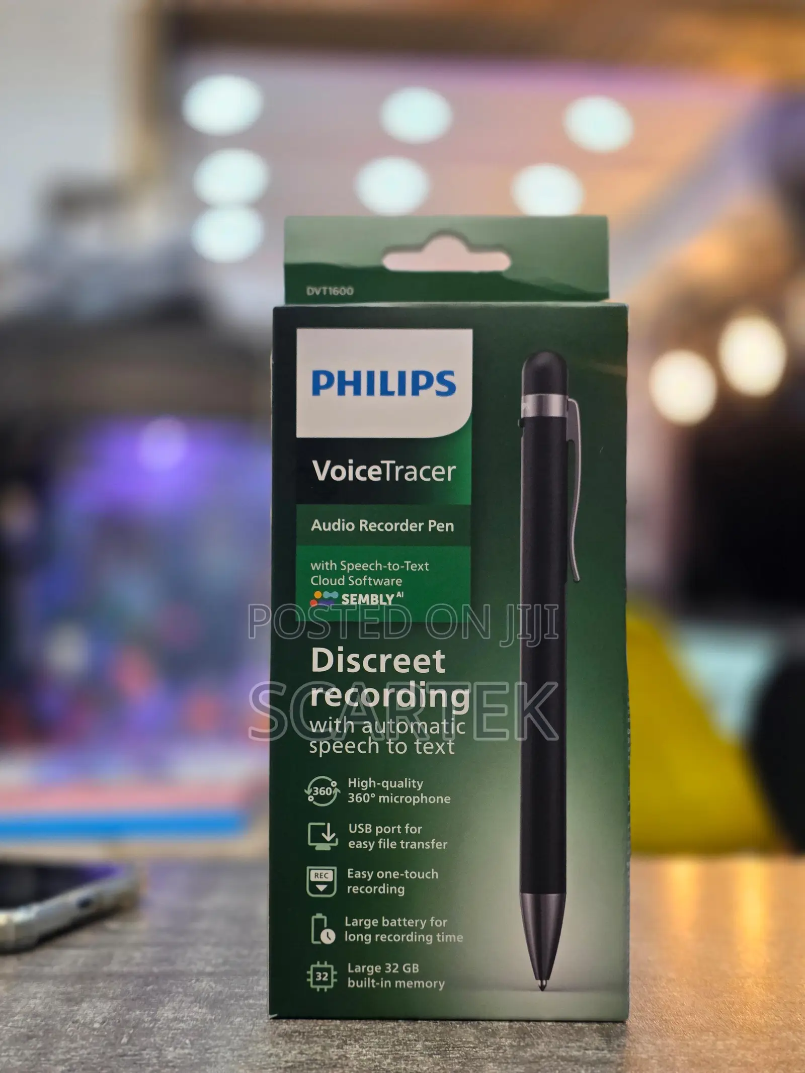 Philips Voicetracer Audio Recorder Pen