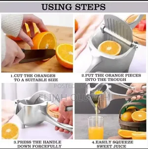 Heavy Manual Juicer Fruit Press Now Available