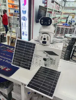 4g Surveillance Ultra Hd 6mp Ubox Solar Dual Camera