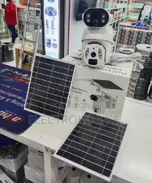 Dual Lens 4g 6mp Solar Ptz Ubox Camera