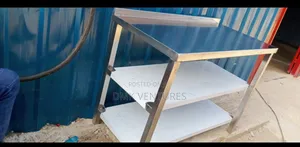 Eco Friendly Stainless 3phase Shelves Working Table Top