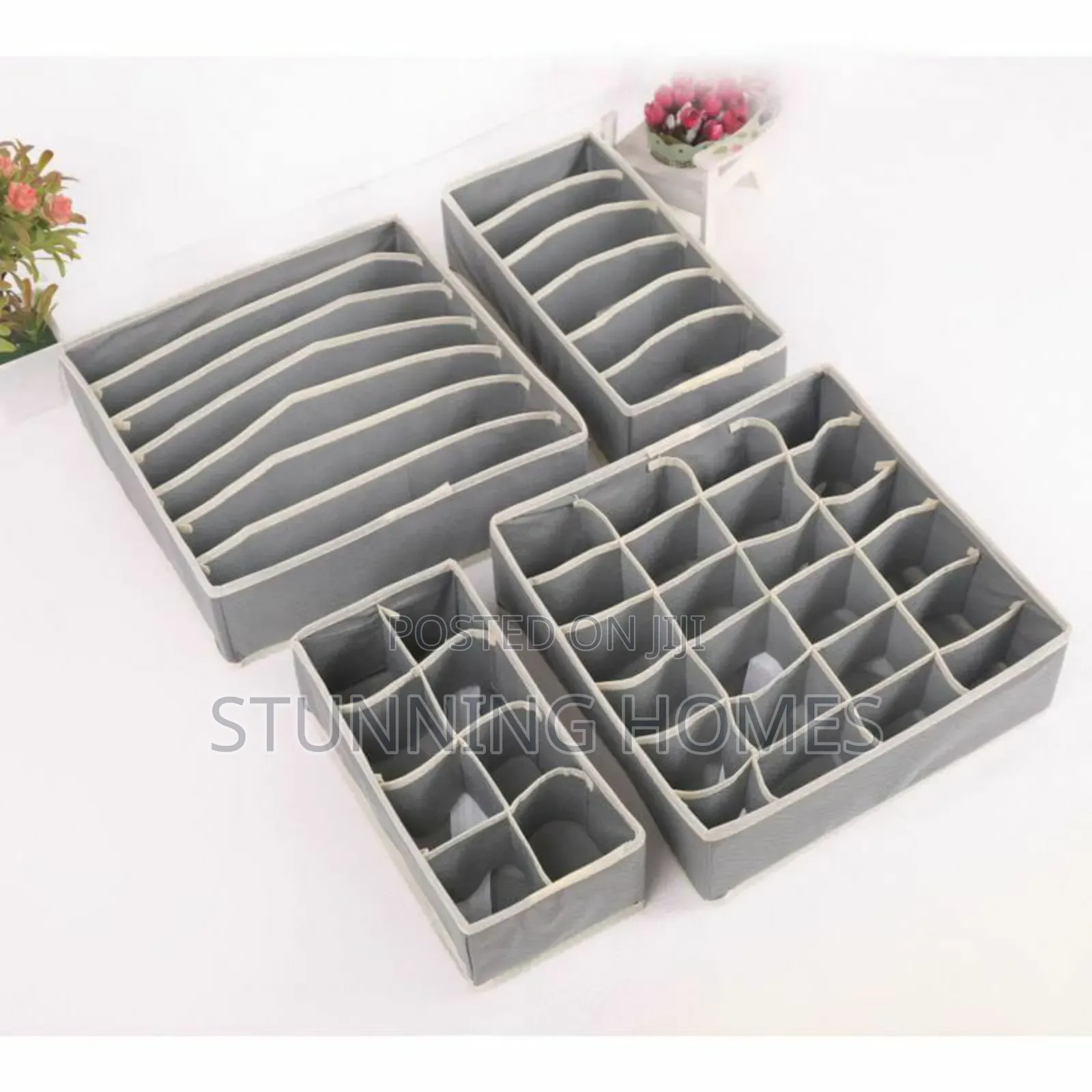 4pcs Set Undergarments Organizer
