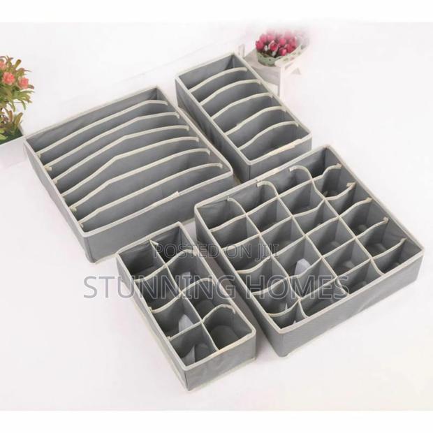 4pcs Set Undergarments Organizer - thumbnail 2