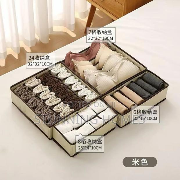 4pcs Set Undergarments Organizer - thumbnail 4
