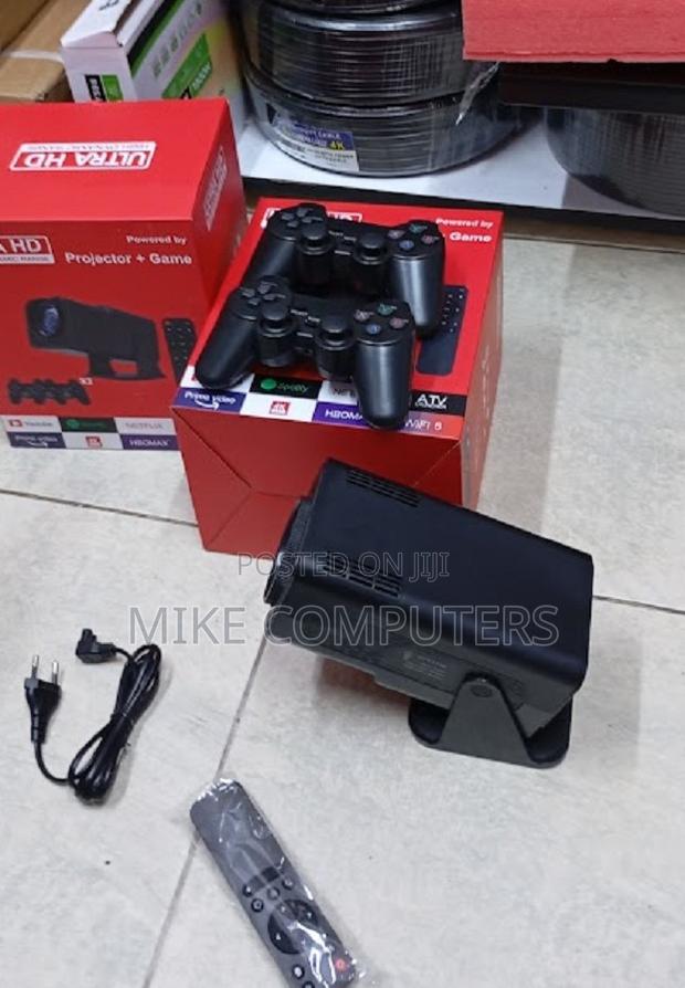 Portable Projector Original With Game Controller, 1080p Support - thumbnail 2