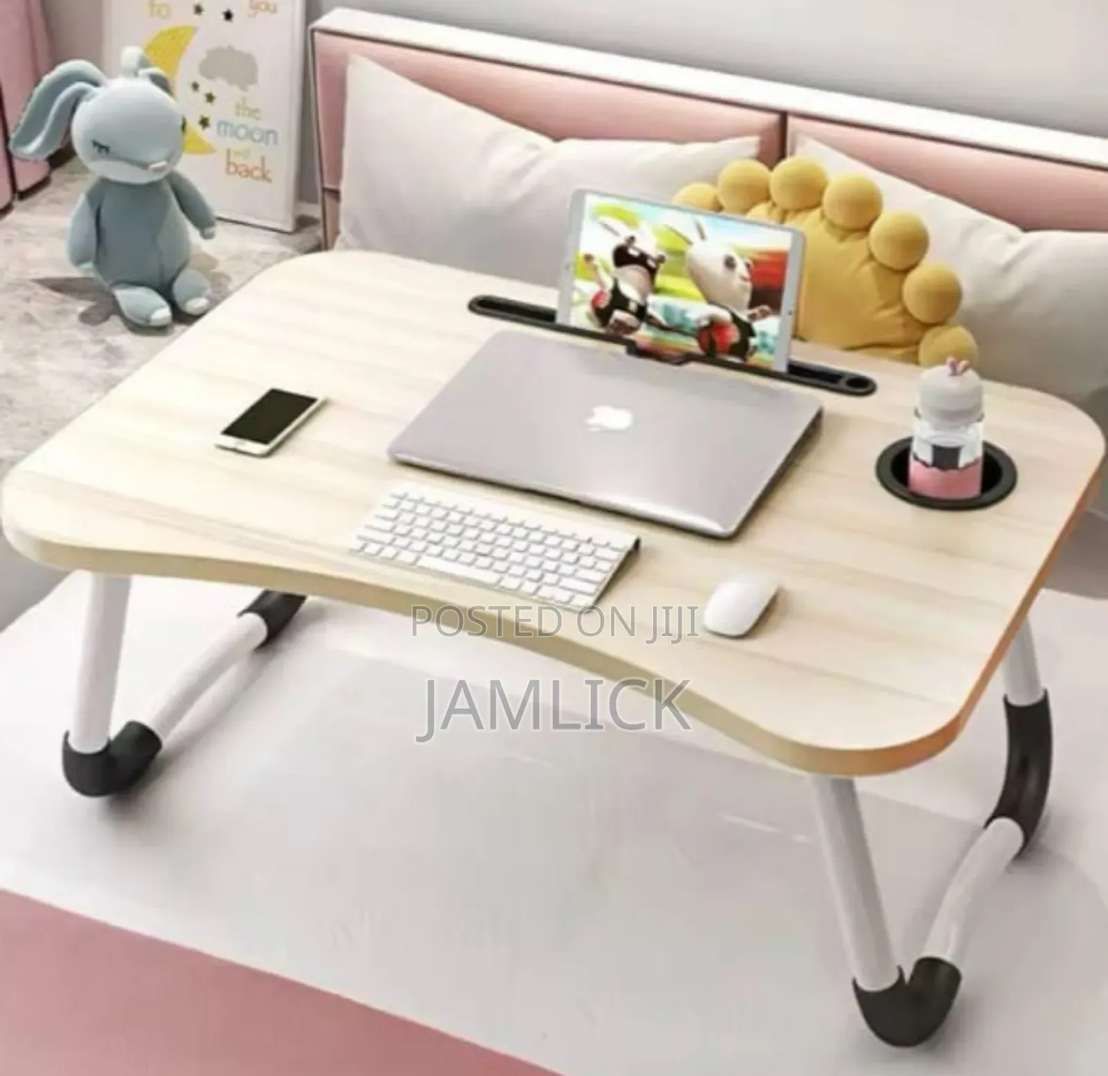 Folding Breakfast / Study Table Laptop Desk - Cr