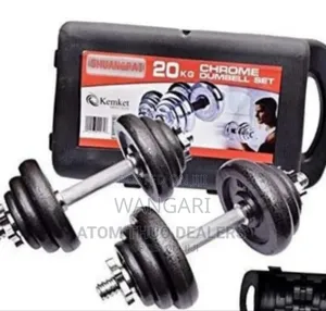 Non Rusting New 20kgs Chrome Dumbells