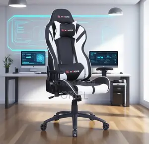 Modern Gaming Chair : Generic Black White Executive Gaming Chair