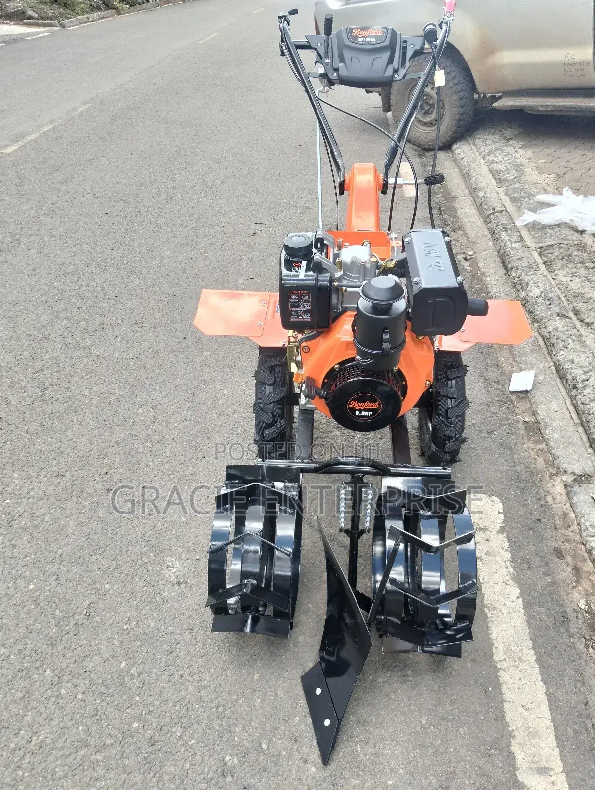 Diesel Power Tiller