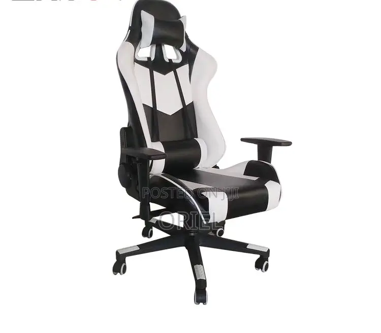 Modern Gaming Chair : Generic Black White Executive Gaming Chair