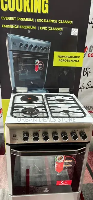  Everest Inox – 60×60 Premium Cooker
 3 Gas + 1 Rapid Hotplate