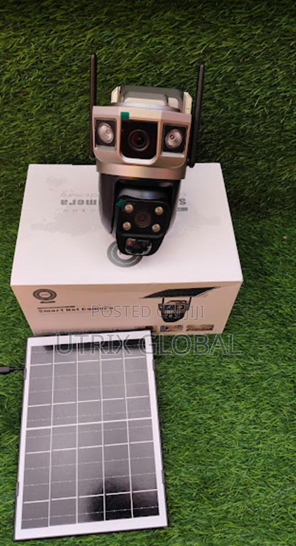 4g Solar Ptz Camera Two Lens System - main view