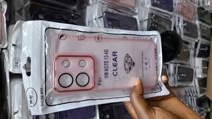 Nakia Transluscent Matte Case for Xiaomi Redmi Note 13 4g -Pink - thumbnail 2