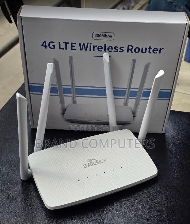 Sailsky Xm285 4g Wifi Router Lte Open to Faiba Safaricom Airtel Telkom
