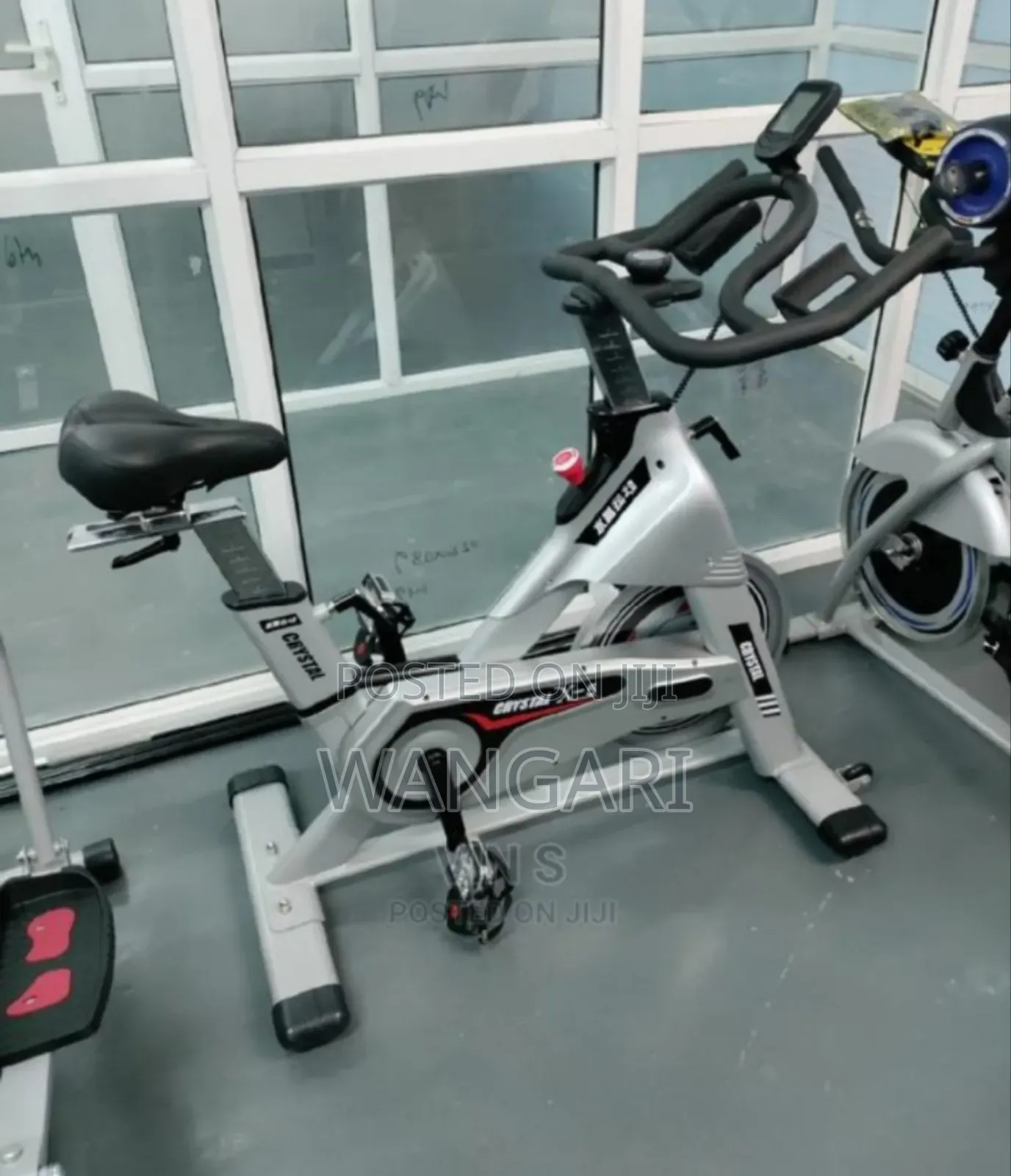 White Spinning Bikes