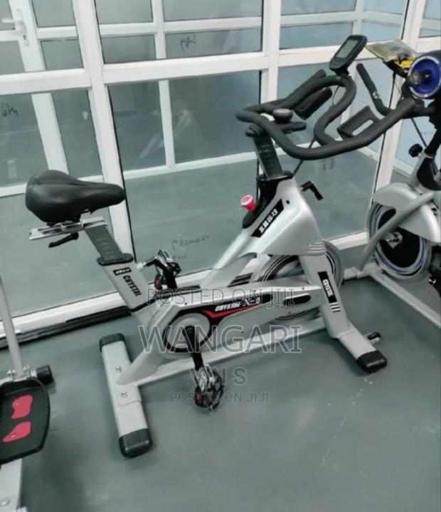 White Spinning Bikes