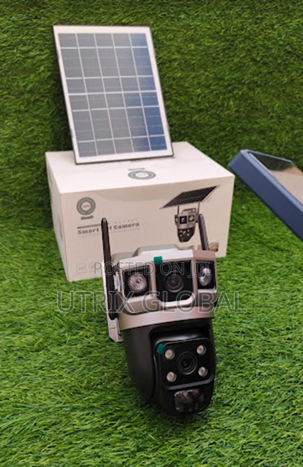 4g Ptz Solar Dual Lens Surveillance Camera