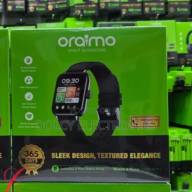 Oraimo Watch 6 Nano Osw-807n - thumbnail 2
