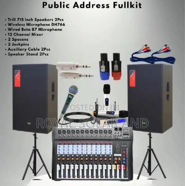 Public Address System Fullkit - main view