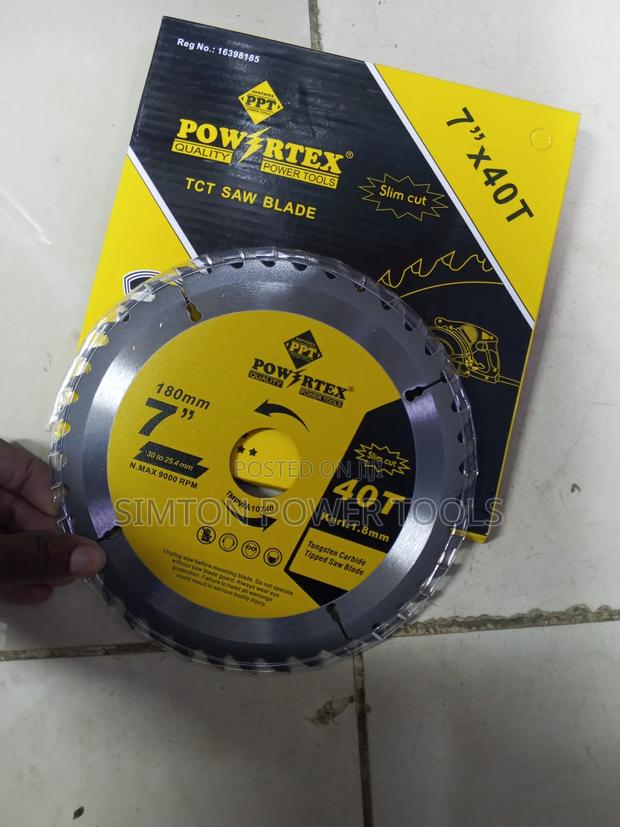 TCT Saw Blade 7"40t - main view