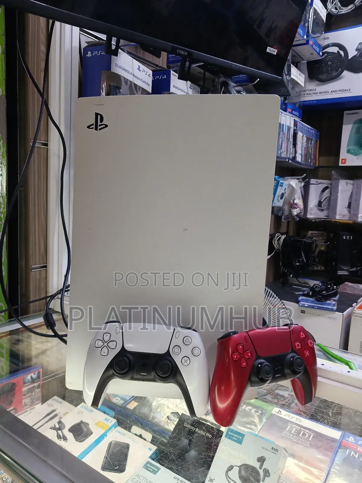Ps5 Standard Edition 825gb Used With 2 Controllers