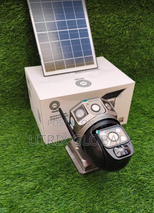4g Solar Security Camera Dual Lens Ptz