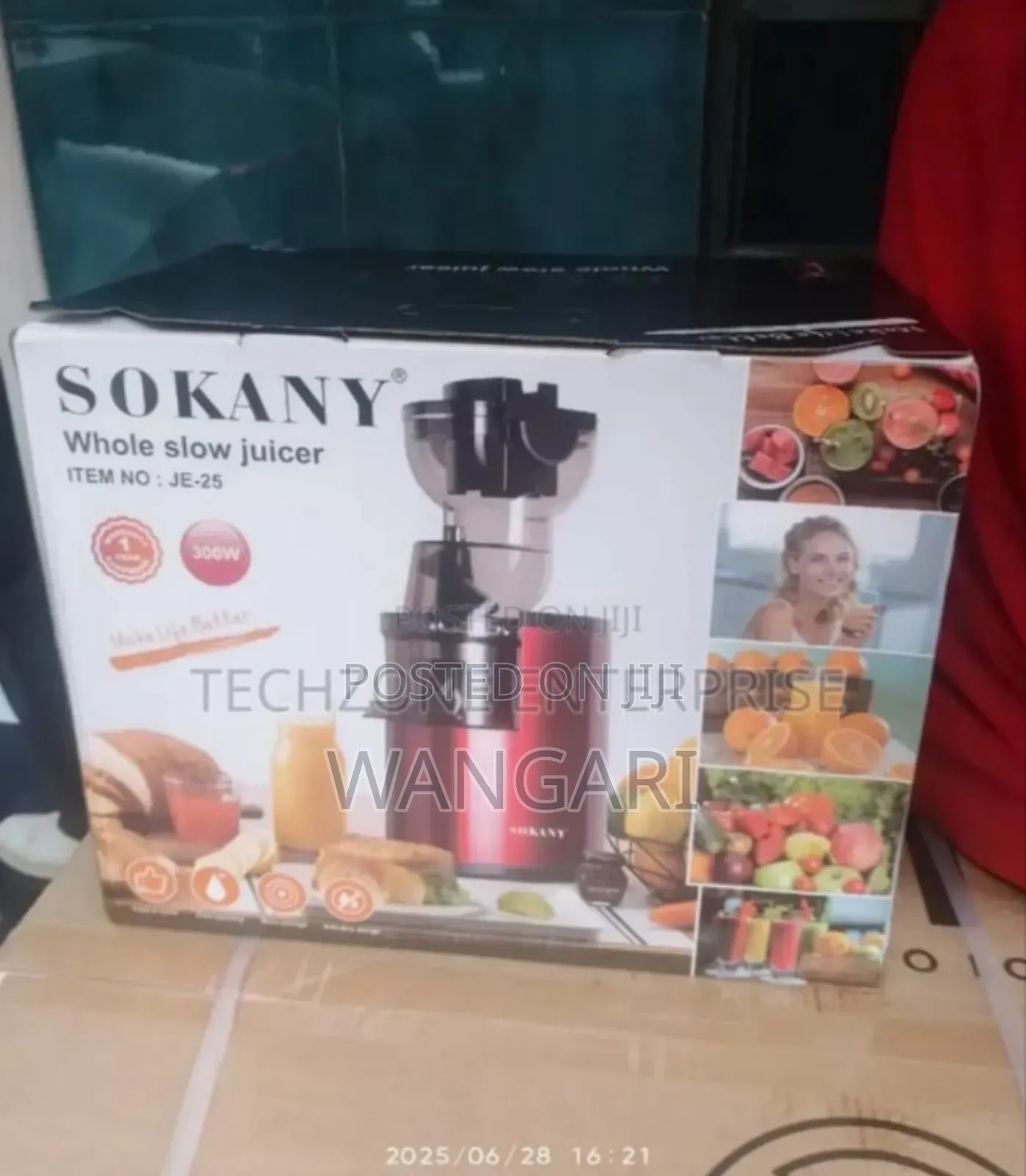 Je-25 Sokanny Slow Juicer