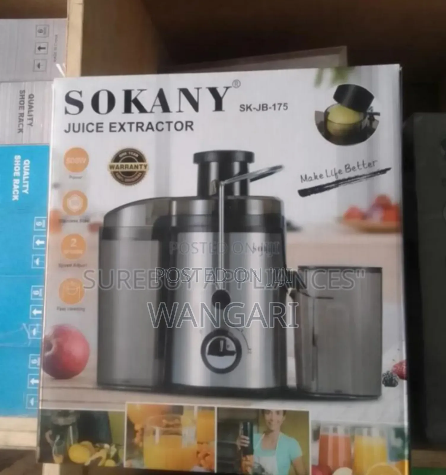 300watts Sokanny Slow Juicer