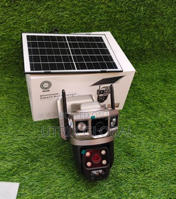 Smart 4g Solar Ptz Two Lens Camera