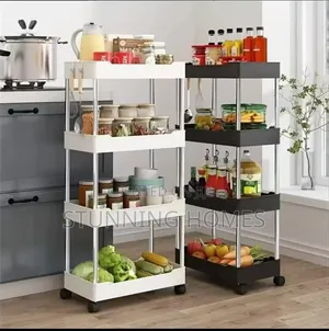 Multipurpose 4 Tier Storage Trolley