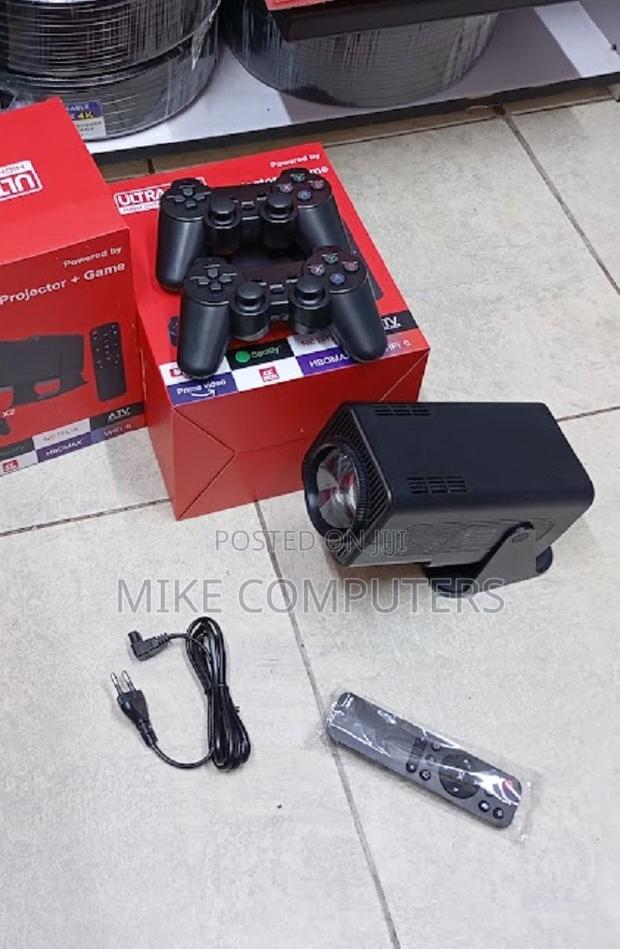 1080p Hd Ultra Portable Projector Original With Game Controller