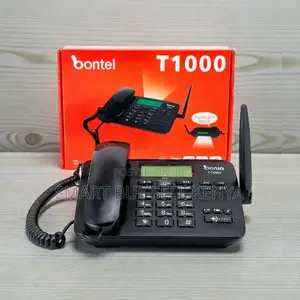 Bontel T1000 Dual Sim GSM Fixed Landline Desktop Phone for Office Use
