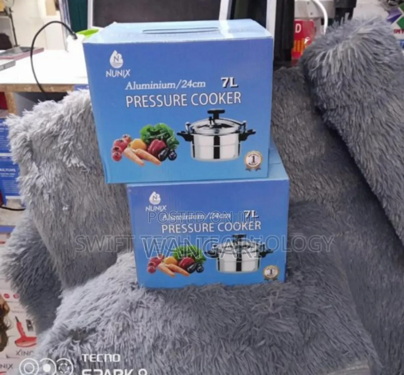 Pay on Delivery 7l Manual Pressure Cooker