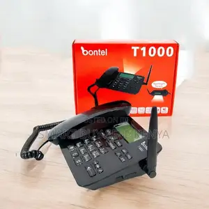 Bontel T1000 Dual Sim GSM Fixed Landline Desktop Phone for Hotel Use
