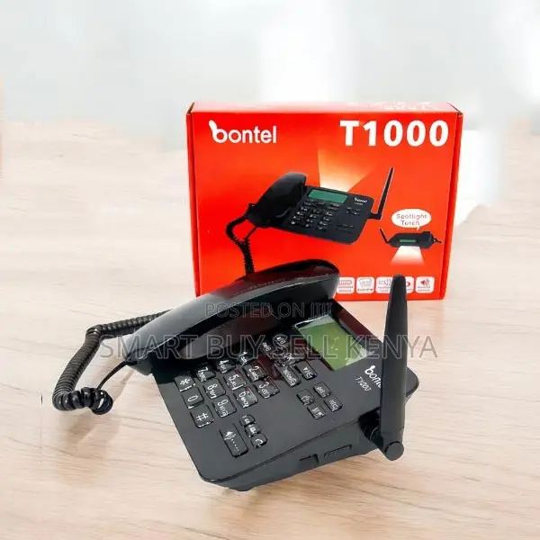 Bontel T1000 Dual Sim GSM Fixed Landline Desktop Phone for Hotel Use