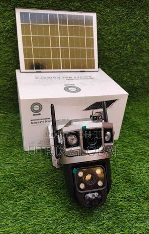 4g Lte Solar Powered Ptz Dual Lens