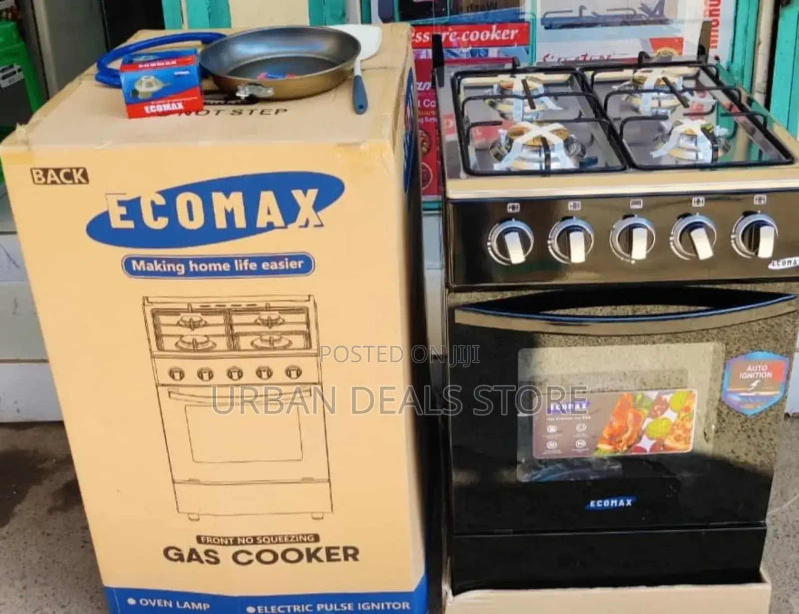 50*55 Ecomax Four Gas With Electric Oven