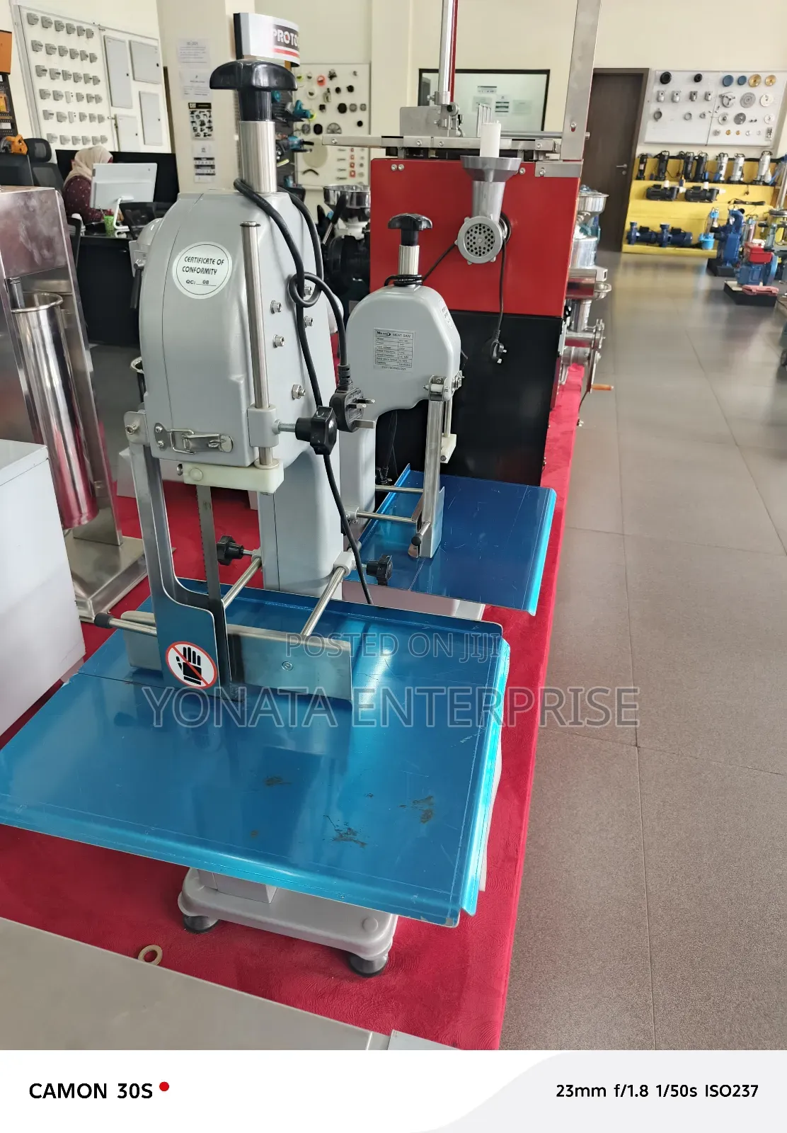 Heavy Duty Table Meat Saw 200kgs/H