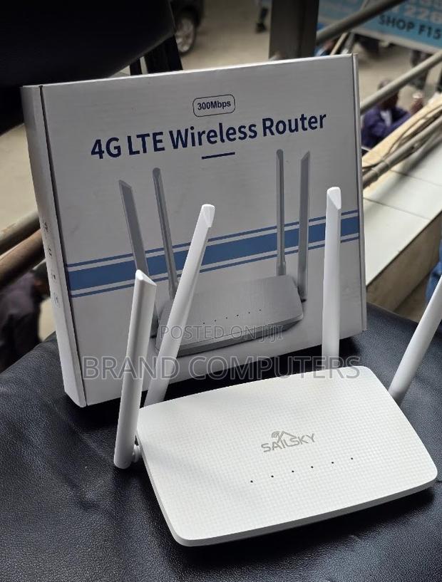 4g Wireless Simcard Router 300mbps With Lan Ports - main view
