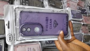 Nymii Vivo V50 5g Translucent Matte Shockproof Phone Case -Purple - thumbnail 2