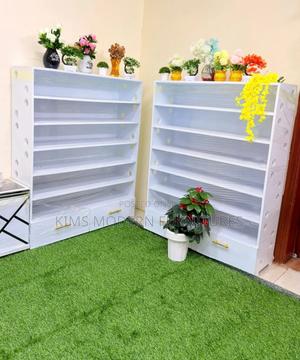 Shoe Rack White 4×5 Feet With Shelves