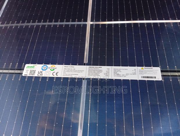 Jinko Solar 595w (Model: Jkm595n-72hl4-BDV - main view