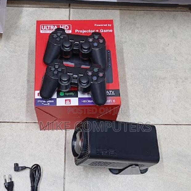 Ultra Hd Portable Projector With Game Controller X2 | Wifi - thumbnail 2