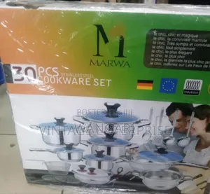 Pay on Delivery. Marwa 30pcs Cookwares. Quality