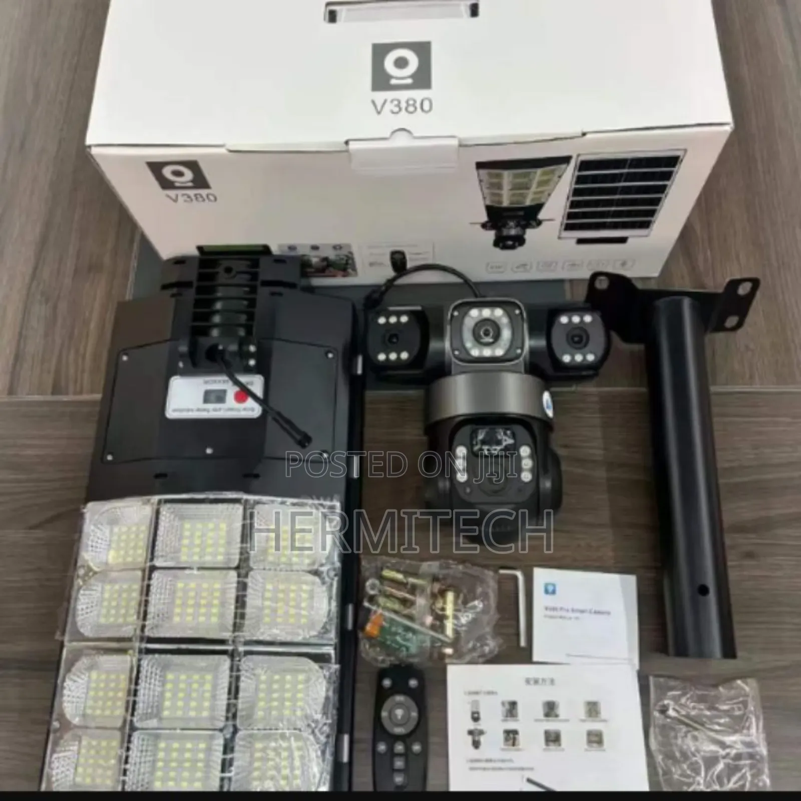 Triple Lens 4g Floodlight Camera Available 